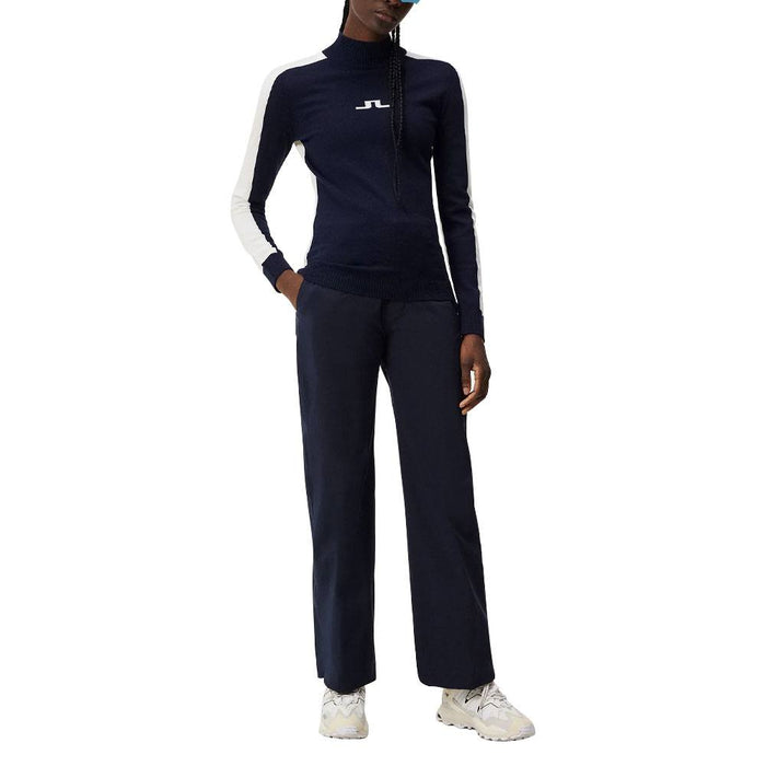 J.Lindeberg Adeline Knitted Golf Sweater JL Navy - FW23 Women
