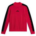 J.Lindeberg Adeline Knitted Golf Sweater Rose Red - FW23 Women