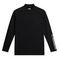 J.Lindeberg Aello Soft Compression Golf Baselayer Black - SS25 Men