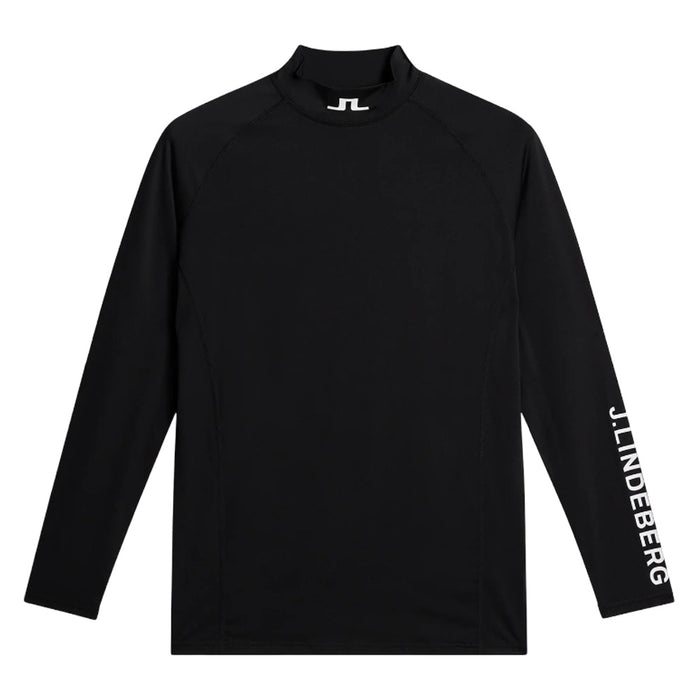 J.Lindeberg Aello Soft Compression Golf Baselayer Black - SS25 Men