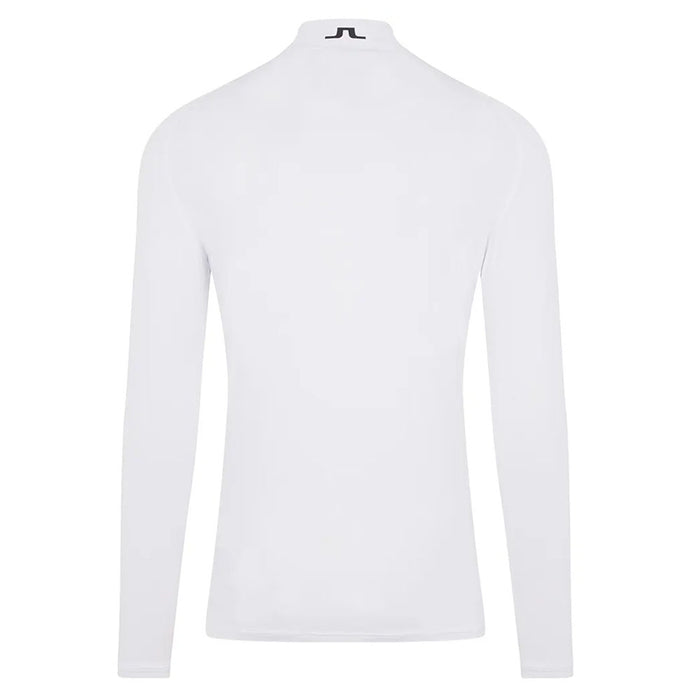 J.Lindeberg Aello Soft Compression Golf Baselayer White - FW23