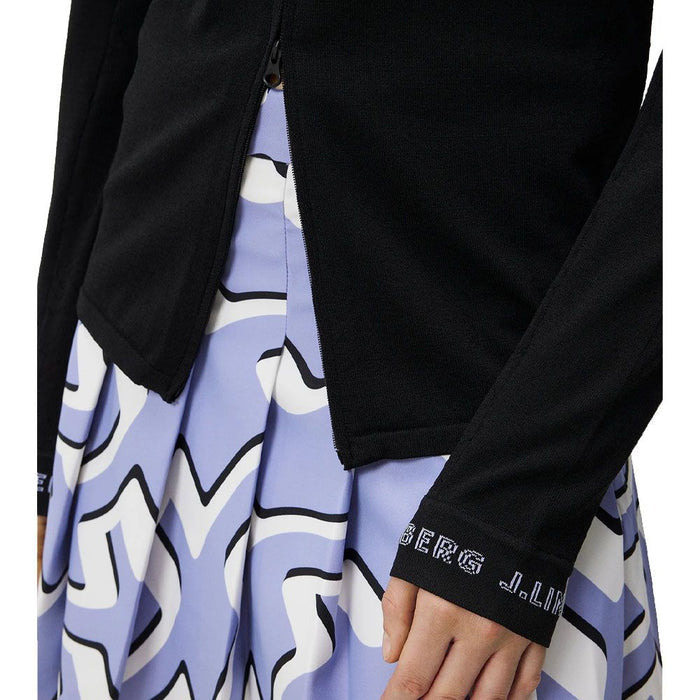 J.Lindeberg Almaida Knitted Golf Sweater Black - FW23 Women