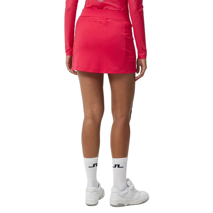 J.Lindeberg Amelie Golf Skirt Rose Red - FW23 Women