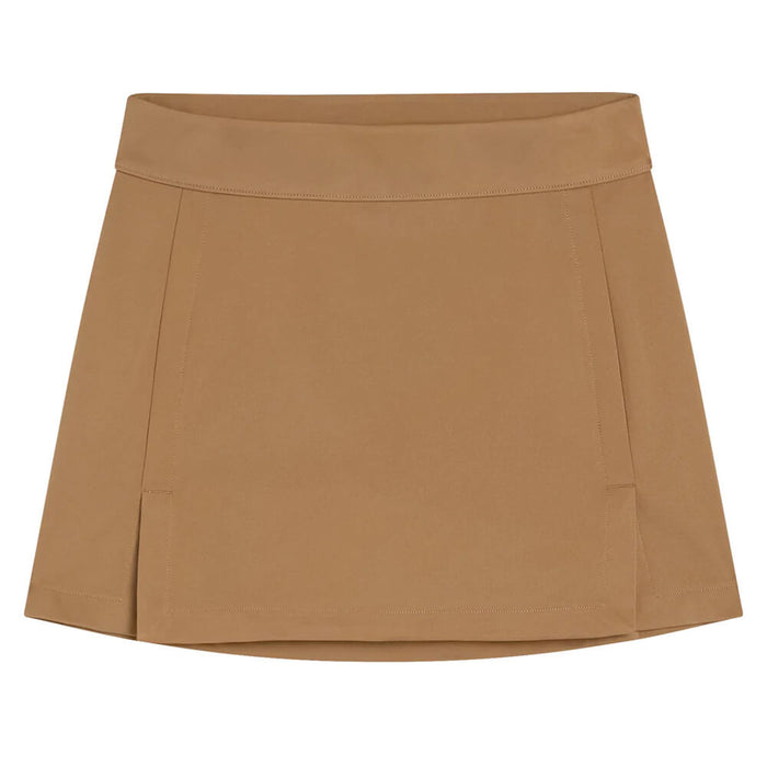 J.Lindeberg Amelie Golf Skirt Tiger Brown - 23 Women
