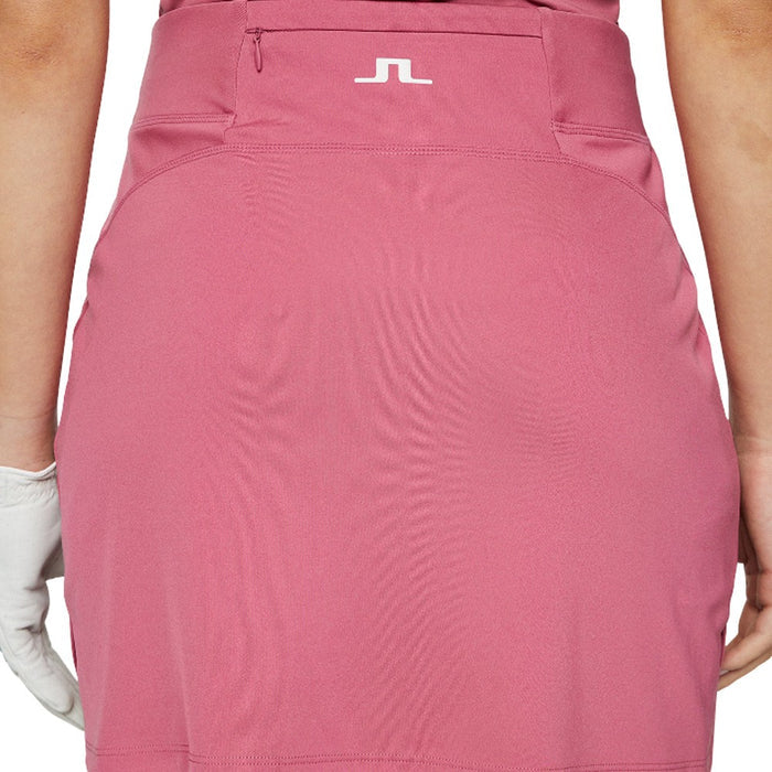 J.Lindeberg Amy Golf Skirt Rose Wine - SH25 Women
