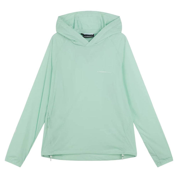 J.Lindeberg Arron Stretch Wind Hoodie Golf Jacket Honeydew - SS23