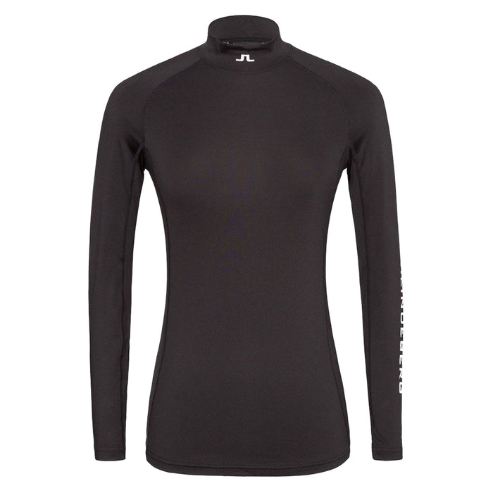 J.Lindeberg Asa Soft Compression Slim Fit Golf Baselayer Black - 23 Women
