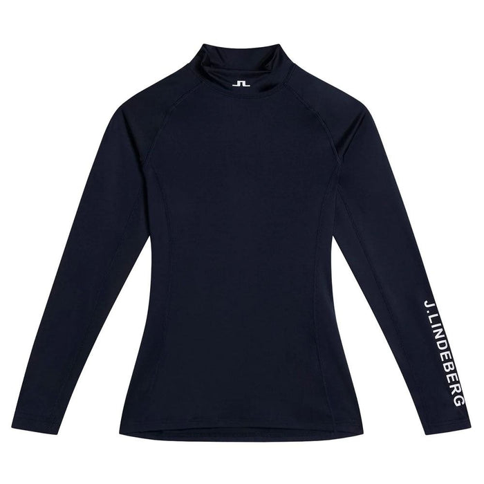 J.Lindeberg Asa Soft Compression Top SS Golf Baselayer JL Navy - 23 Women