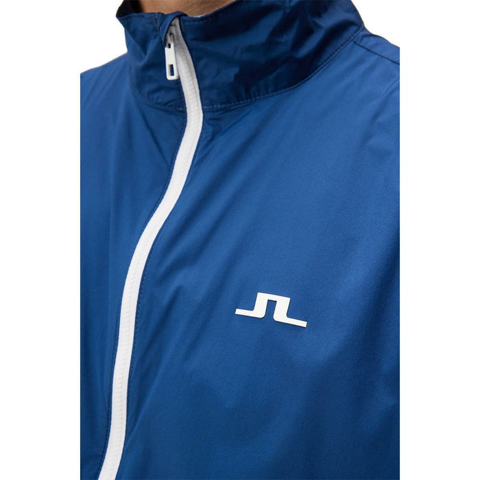 J.Lindeberg Ash Light Packable Golf Jacket Estate Blue - FW23