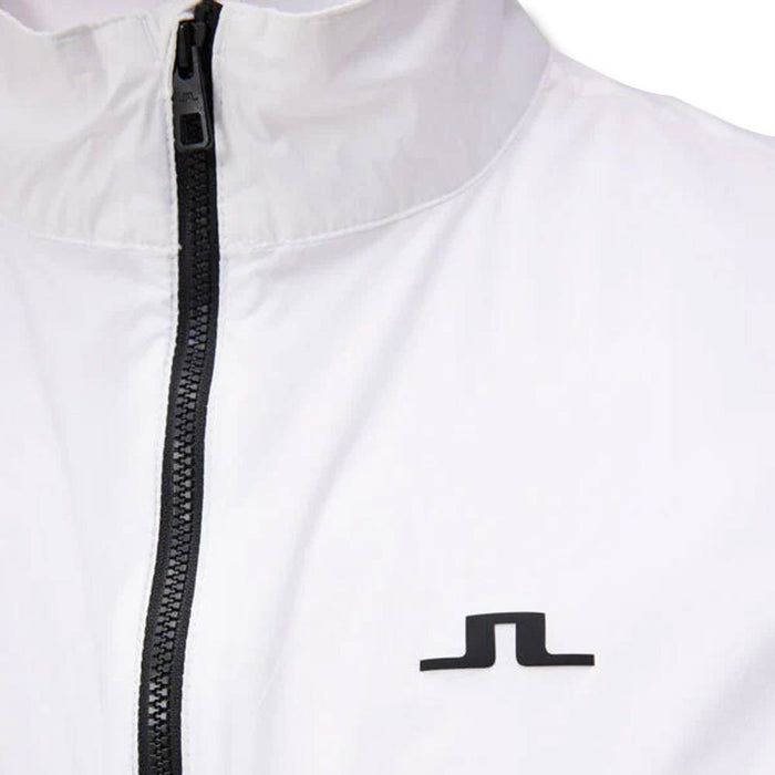 J.Lindeberg Ash Light Packable Golf Vest White - 24