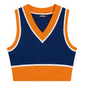 J.Lindeberg Barbados Knitted Golf Vest Estate Blue - FW23 Women