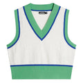J.Lindeberg Barbados Knitted Golf Vest White - FW23 Women