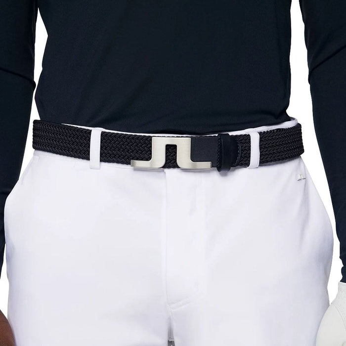 J.Lindeberg Berry Elastic Golf Belt JL Navy - SS25 Men