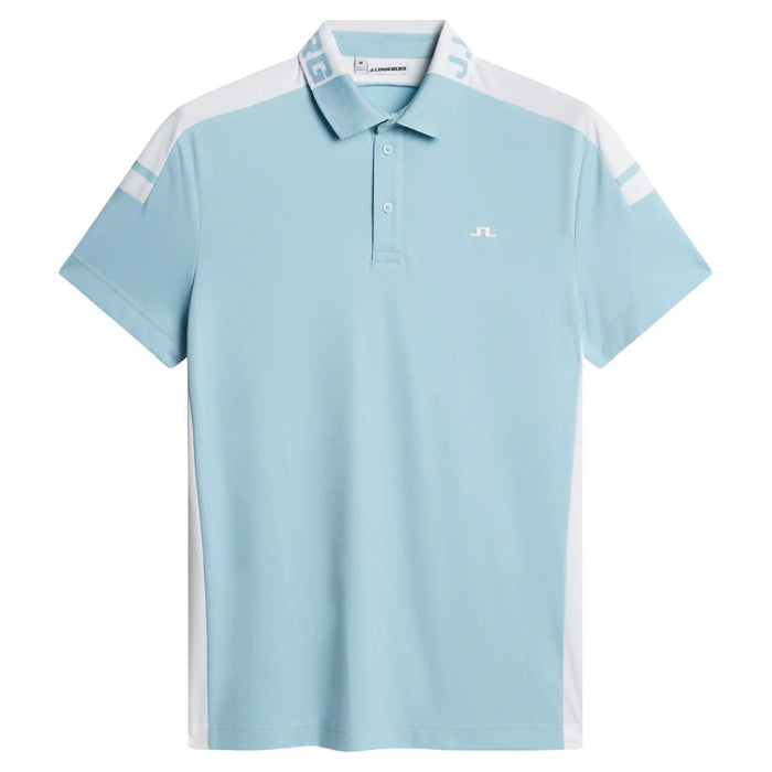 J.Lindeberg Bo Golf Polo Forget-Me-Not - SS26 Men