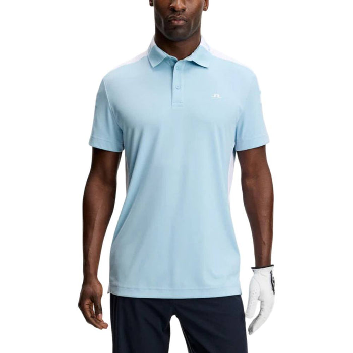 J.Lindeberg Bo Golf Polo Forget-Me-Not - SS26 Men