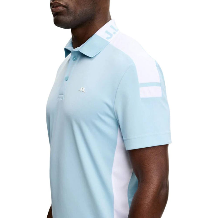 J.Lindeberg Bo Golf Polo Forget-Me-Not - SS26 Men