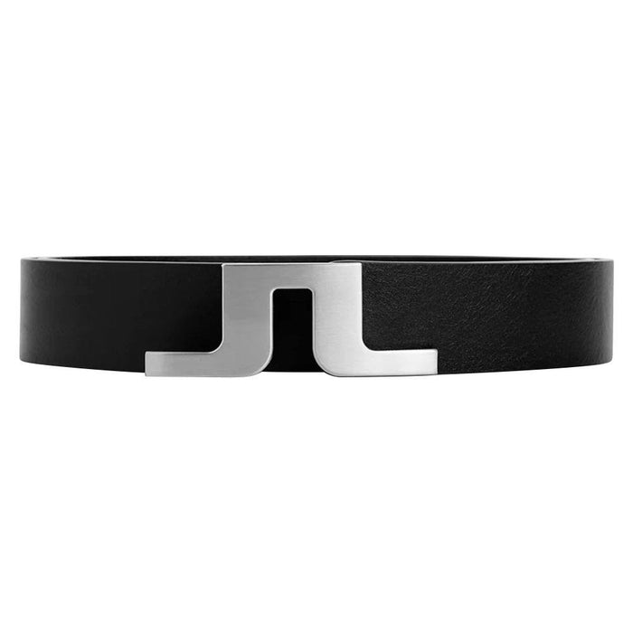 J.Lindeberg Bridger Leather Golf Belt Black - FW23 Men