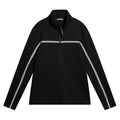 J.Lindeberg Dallas Mid Layer Golf Pullover Black - FW23