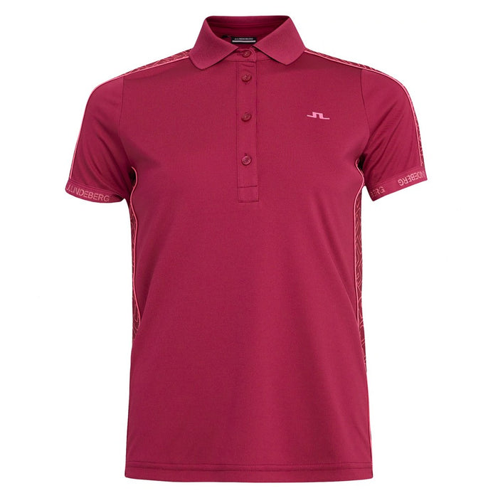 J.Lindeberg Damai Golf Polo Anemone - SS22 Women