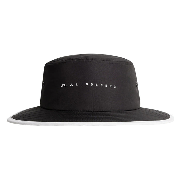 J.Lindeberg Danny Golf Bucket Hat Black - SS25 Men