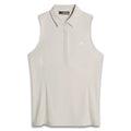 J.Lindeberg Dena Sleeveless Golf Polo Moonbeam - SS25 Women