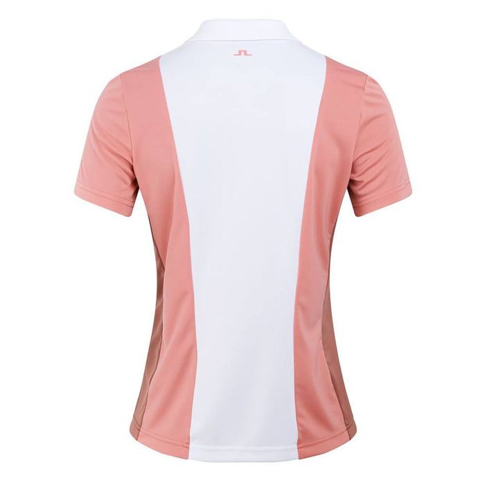 J.Lindeberg Evelina Golf Polo Strawberry Ice - 23 Women