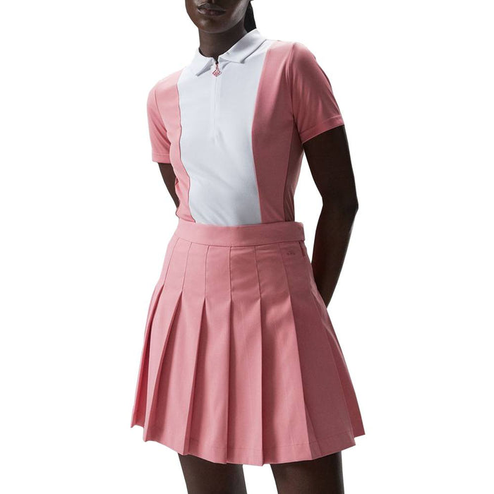 J.Lindeberg Evelina Golf Polo Strawberry Ice - 23 Women