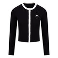 J.Lindeberg Freda Knitted Cardigan Golf Sweater Black - 23 Women