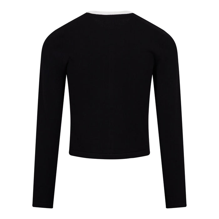 J.Lindeberg Freda Knitted Cardigan Golf Sweater Black - 23 Women