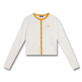 J.Lindeberg Freda Knitted Cardigan Golf Sweater White - 23 Women
