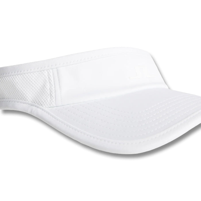 J.Lindeberg Gain Golf Visor White - SS25 Men