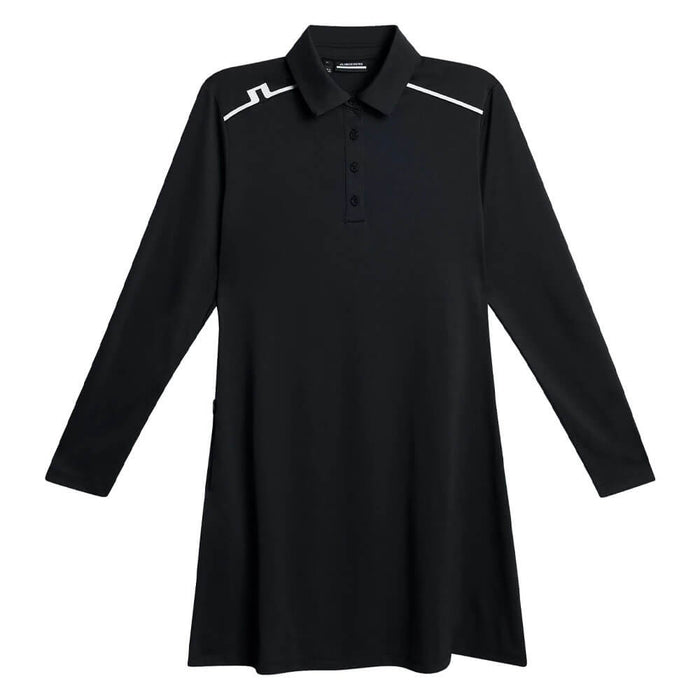 J.Lindeberg Gizelle Longsleeve Golf Dress Black - FW25 Women