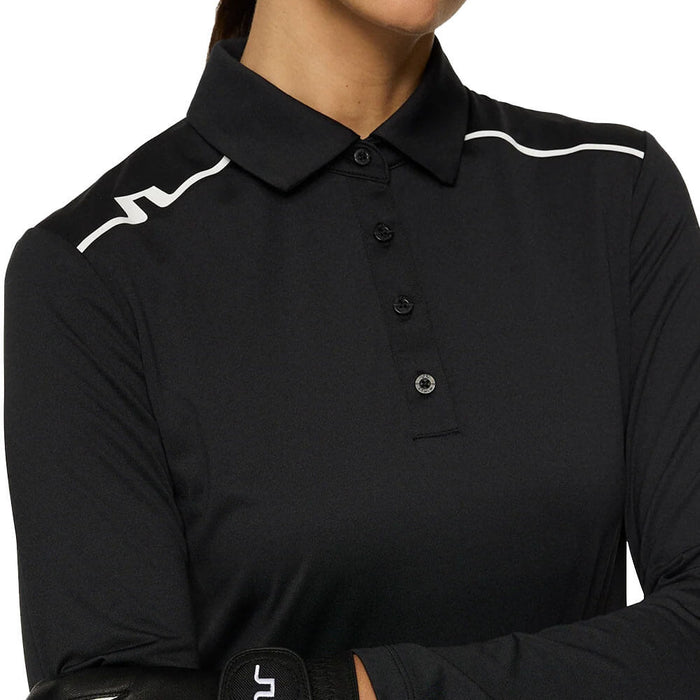 J.Lindeberg Gizelle Longsleeve Golf Dress Black - FW25 Women