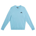 J.Lindeberg Gus Knitted Golf Sweater Baltic Sea - SS24