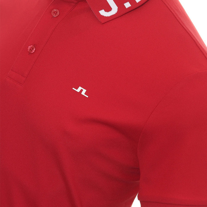 J.Lindeberg Gus Regular Golf Polo Chili Pepper - 23 Men