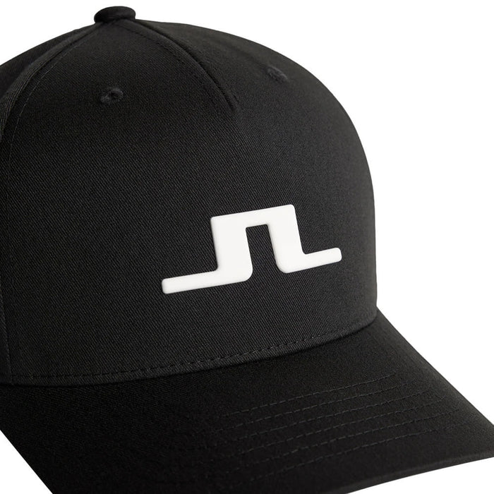 J.Lindeberg Heath Golf Cap Black - FW25 Men