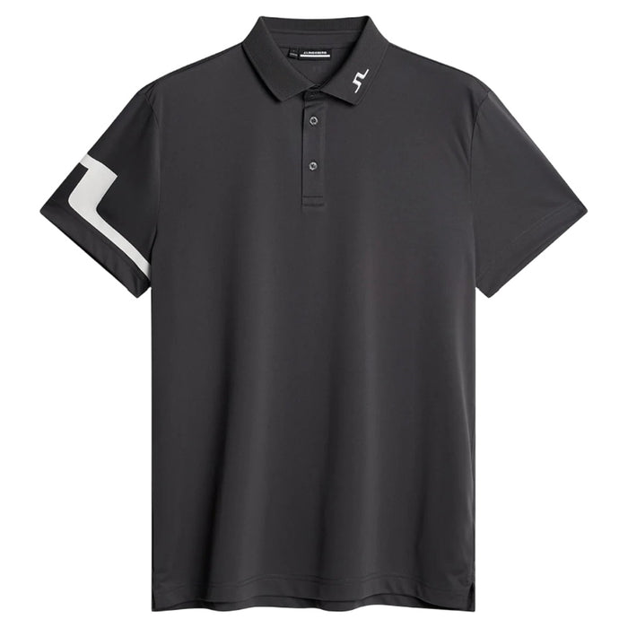 J.Lindeberg Heath Golf Polo Asphalt - FW25 Men