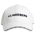 J.Lindeberg Hennric Golf Cap White - SS24