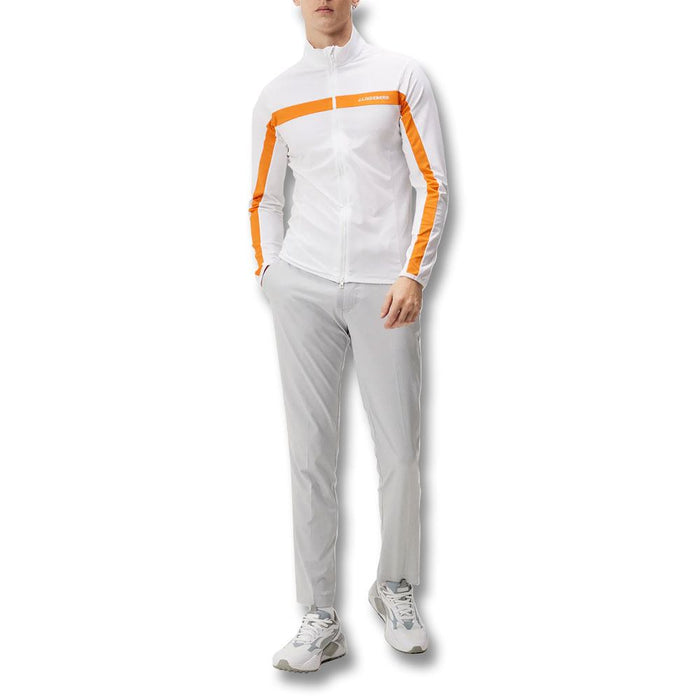 J.Lindeberg Jarvis Mid Layer Golf Jacket White - 23 Men