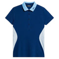 J.Lindeberg Jennie Golf Polo Estate Blue - FW23 Women