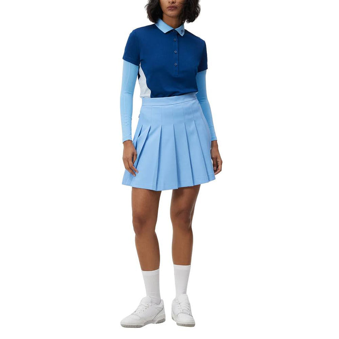 J.Lindeberg Jennie Golf Polo Estate Blue - FW23 Women