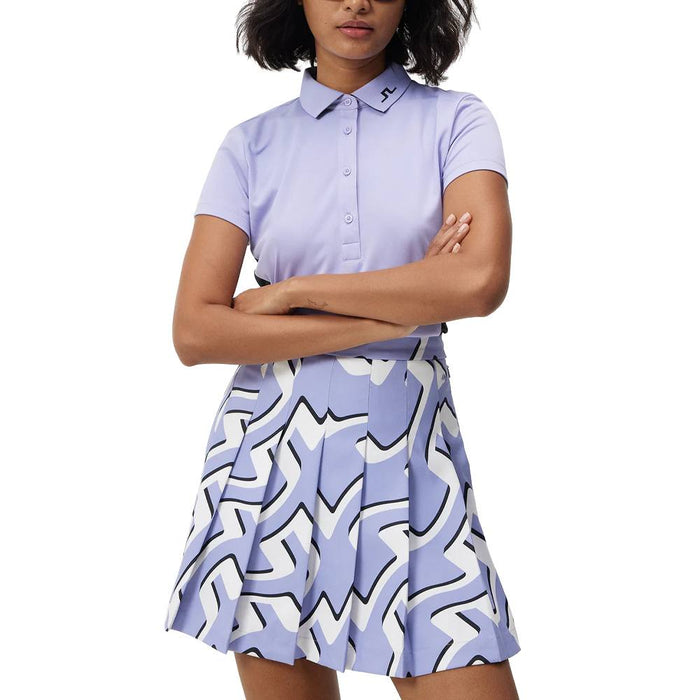 J.Lindeberg Jennie Golf Polo Sweet Lavender - FW23 Women