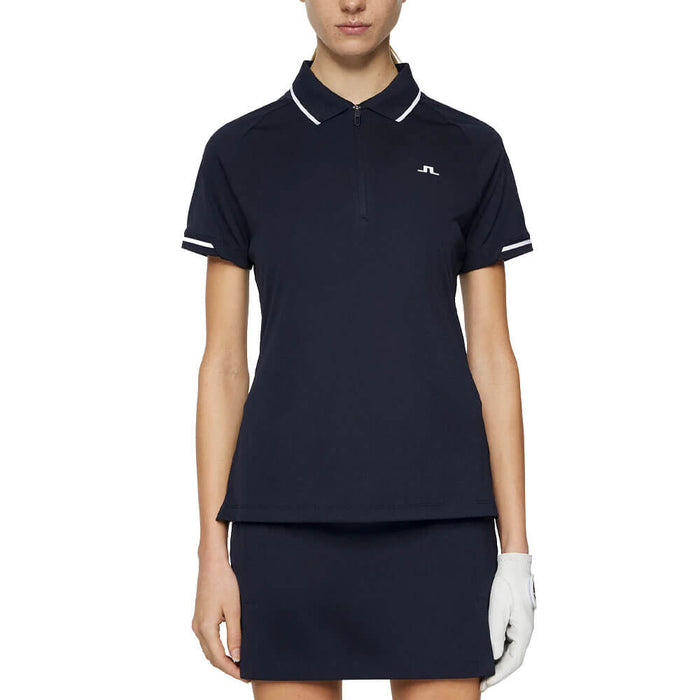 J.Lindeberg Lee Golf Polo JL Navy - SS25 Women