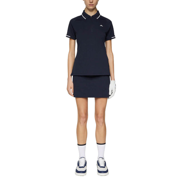 J.Lindeberg Lee Golf Polo JL Navy - SS25 Women