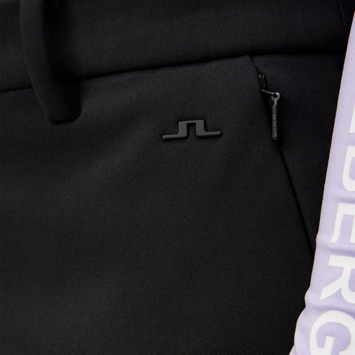 J.Lindeberg Lei Bonded Fleece Golf Pants Black - FW23 Women