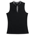 J.Lindeberg Leya Sleeveless Golf Top Black - FW25 Women