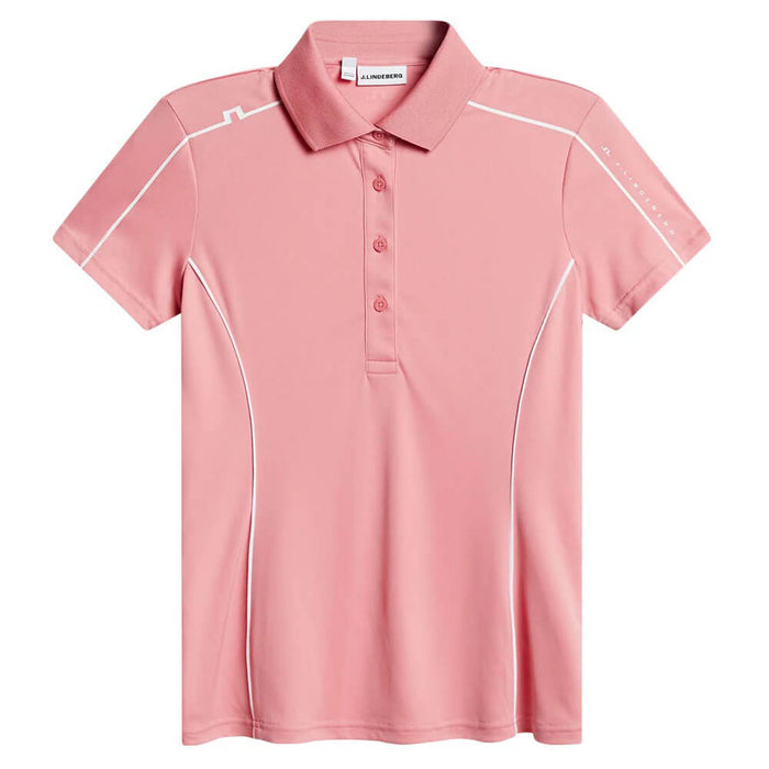 J.Lindeberg Leyla Golf Polo Flamingo Plume - SS26 Women