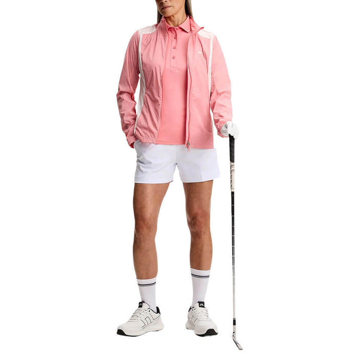 J.Lindeberg Leyla Golf Polo Flamingo Plume - SS26 Women