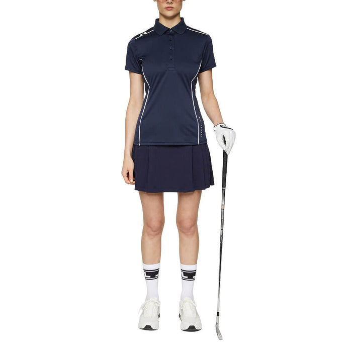 J.Lindeberg Leyla Golf Polo JL Navy - SS25 Women