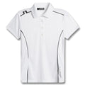 J.Lindeberg Leyla Golf Polo White - FW25 Women